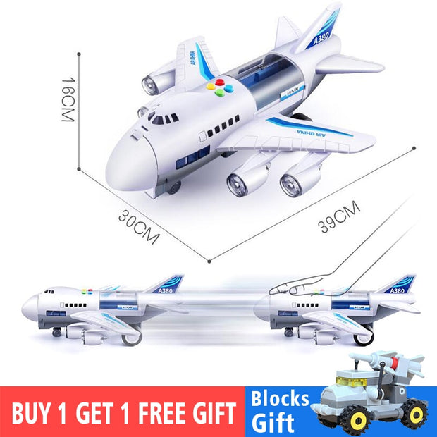 Airplane Music Stroy Light Plane Diecasts & Toy