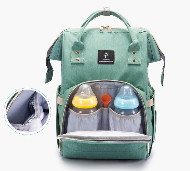 Large Capacity Diaper Bag Backpack Waterproof Maternity Bag