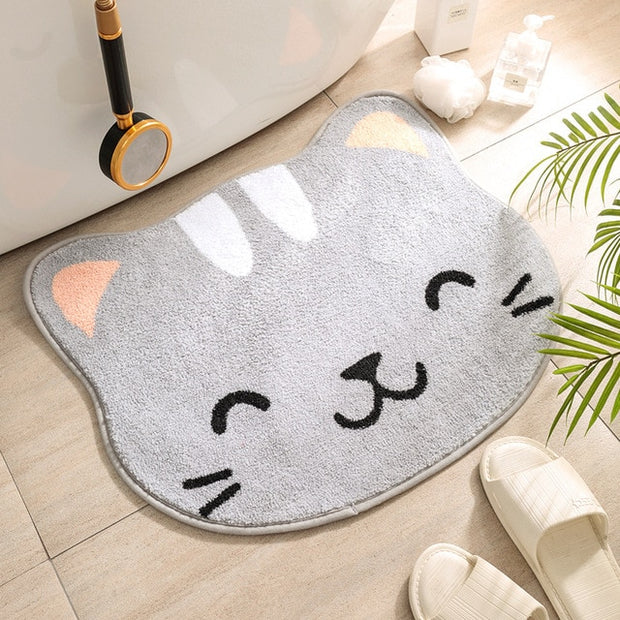 Cartoon Cat Non-Slip Carpet