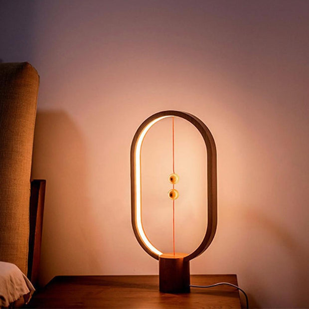 Balance LED Ellipse Magnetic Table Lamp - Aurefy Stores