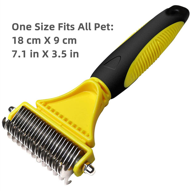 Pumpkin Pet Brush, Self Cleaning Slicker Brush