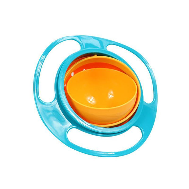 360 Degrees Rotatable Gyro Training Snack Bowl - Aurefy Stores