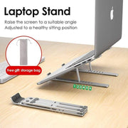 X Style Adjustable Aluminum Laptop Riser - Aurefy Stores