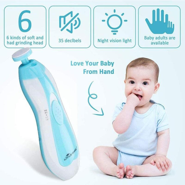 Painless Electric Baby Nail Trimmer - Aurefy Stores