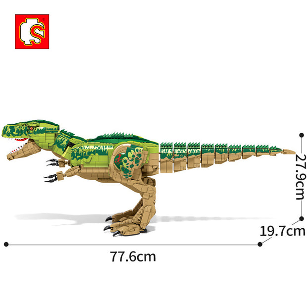 SEMBO BLOCK 2371PCS Large Tyrannosaurus Rex Dinosaur Building Blocks Toys