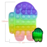 Luminous Push Bubble Antistress Children Toy