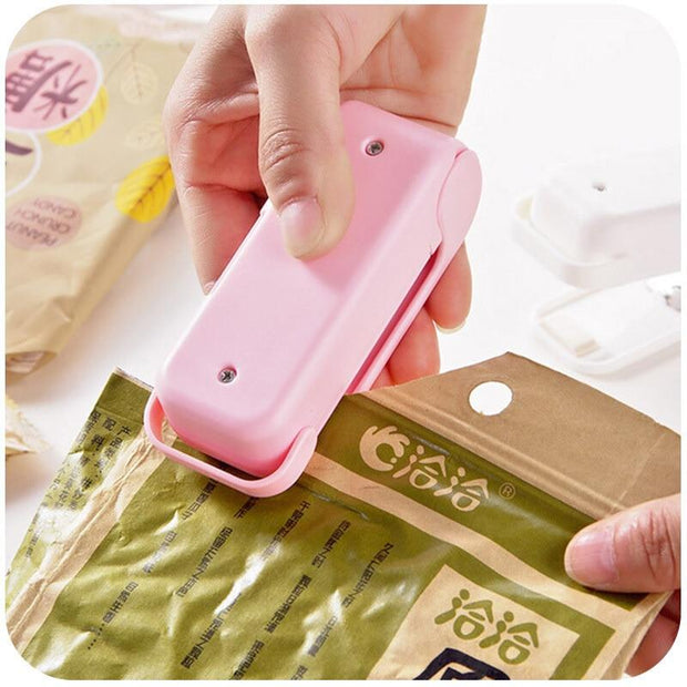 Mini Portable Handy Plastic Bag Package Heat Sealer - Aurefy Stores