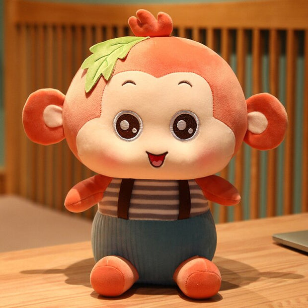 Kawaii Sitting Monkey Plush Toys