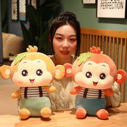 Kawaii Sitting Monkey Plush Toys