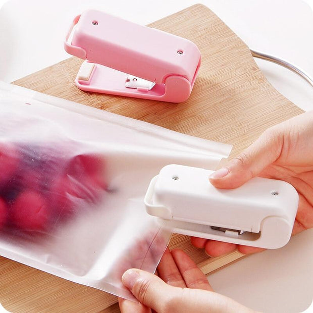 Mini Portable Handy Plastic Bag Package Heat Sealer - Aurefy Stores