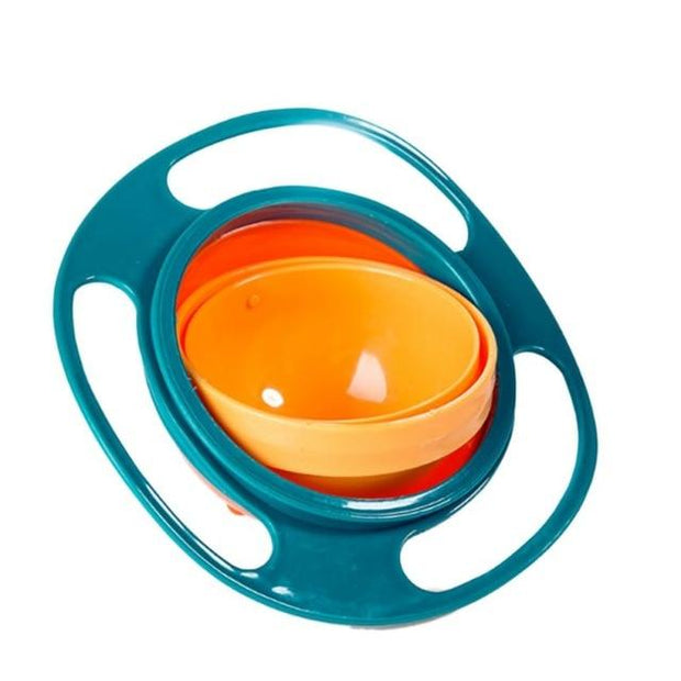 360 Degrees Rotatable Gyro Training Snack Bowl - Aurefy Stores