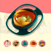 360 Degrees Rotatable Gyro Training Snack Bowl - Aurefy Stores