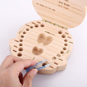 Baby Wooden Teeth Organizer Keepsake Box - Aurefy Stores