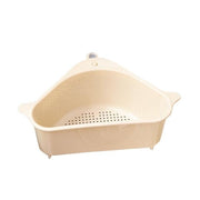 Kitchen Sink Corner Organizer Drain Basket - Aurefy Stores